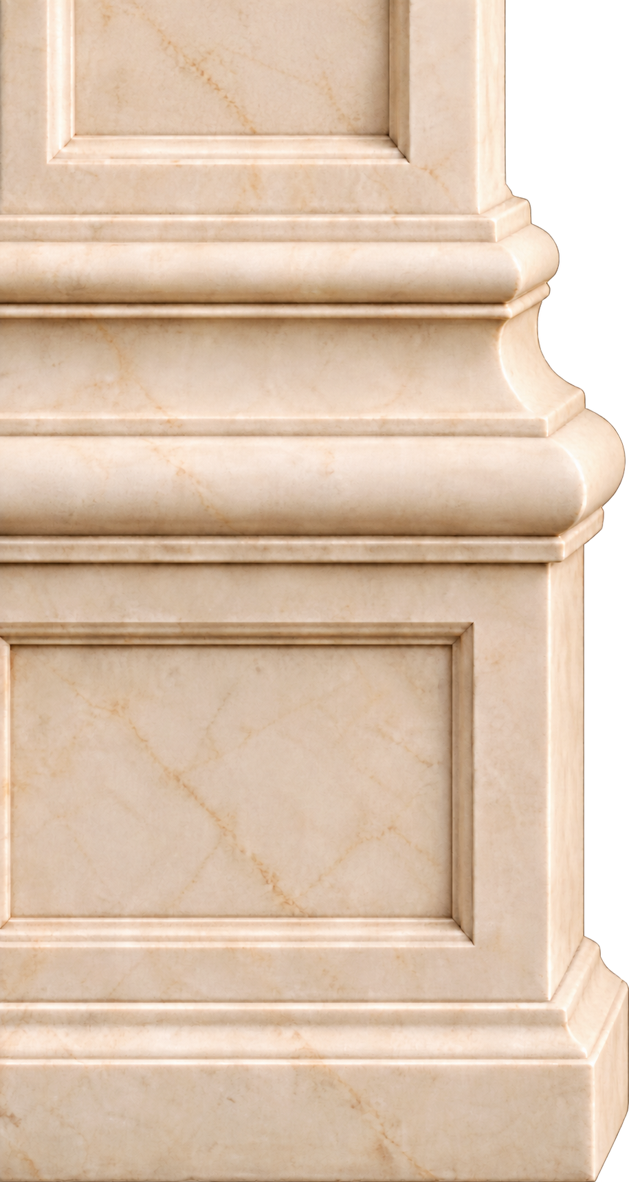 Μαρμάρινη βάση χωρίς ανάγλυφα ornaments